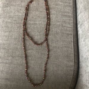 Beautiful Purple/Maroon Layered Necklace